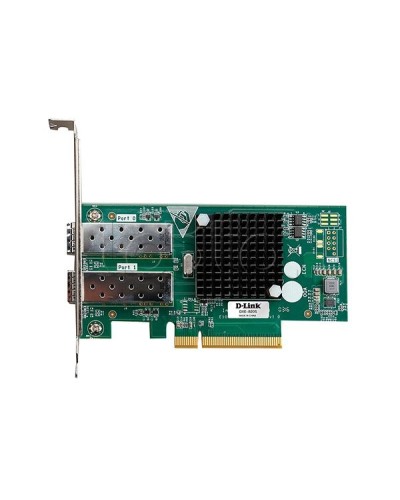PCI Express адаптер с 2 портами 10GBase-X SFP+ D-Link DXE-820S/A1A в Абакане Маршрутизаторы, Роутеры и Точки Доступа Pintop.ru