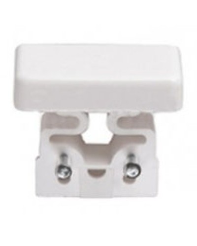 Заглушка торцевая для мини-плинтуса DLPlus 32x16 белая Legrand 031207 в Абакане Аксессуары для кабель-канала Pintop.ru