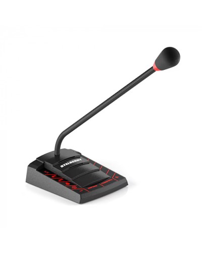 Пульт громкого оповещения STELBERRY F-701 в Абакане Микрофонные консоли и микрофоны Pintop.ru