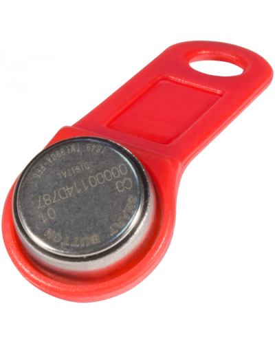 Ключ Tantos TM1990A iButton TS (красный) в Абакане Дополнительное оборудование для СКУД Pintop.ru