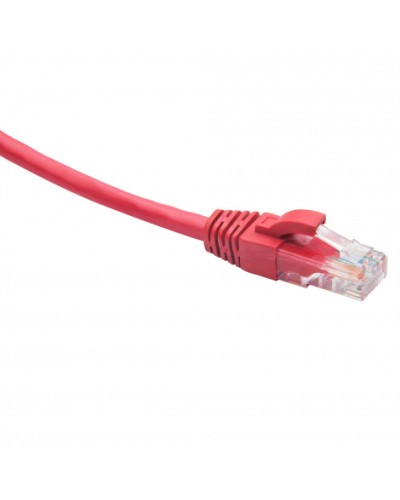 Шнур коммутационный U/UTP категория 5e LSZH нг(А)-HF 3,0 м, красный Datarex DR-181311 в Абакане Патчкорды (медные) Pintop.ru