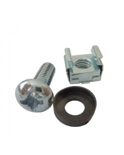 Комплект крепежа (винт М5 чёрный, гайка кузовная М5, шайба 5 чёрная по 40шт) МЕТА 9919 в Абакане Система оповещения и трансляции Мета Pintop.ru