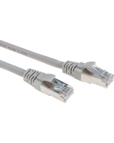 Патч-корд F/UTP, CAT 6, RJ45-RJ45, 26AWG, LSZH, серый, 5м REXANT 02-0210-5 в Абакане Патчкорды (медные) Pintop.ru