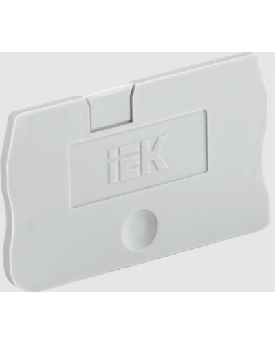 Заглушка для КПИ 2в-1,5/2,5 серая IEK (YZN11D-ZGL-002-K03) в Абакане Клеммные колодки Pintop.ru