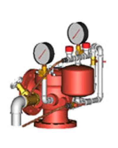 Узел управления спринклерный водозаполненный с клапаном КС «Класс» Спецавтоматика УУ-С150/1,6В-ВФ.О4 Шалтан в Абакане Устройства пуска водяного пожаротушения Pintop.ru