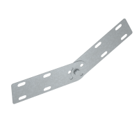 Шарнирный соединитель лестничного лотка 80 мм "Быстрый монтаж" КМ-Профиль (LSHS2)