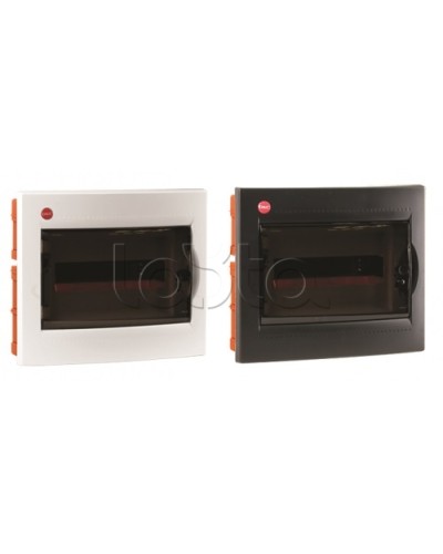 Щиток встраив.с двер.12мод.,IP41,бел., с клем.блок.1х87512 и замком DKC (81912) в Абакане Распределительные коробки Pintop.ru