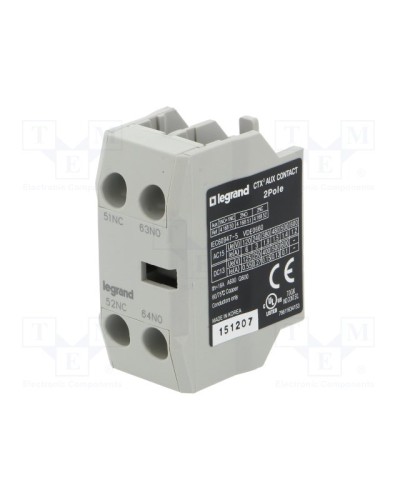 Блок вспомогательных контактов Legrand 416850 в Абакане Дополнительное оборудование для сетей Pintop.ru