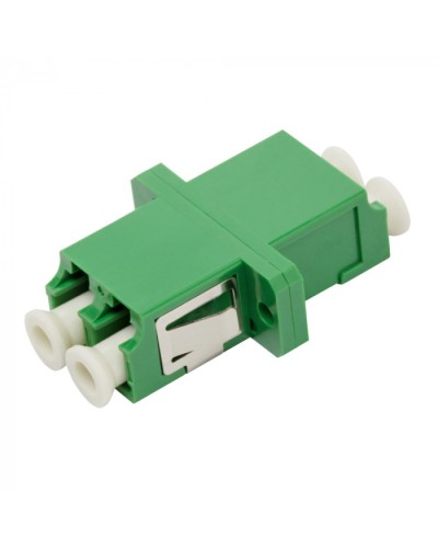 Адаптер оптический LC, SM/APC, корпус SC, дуплексный LANMASTER (LAN-2LCS-AM-APC) в Абакане Проходные адаптеры и розетки оптические Pintop.ru