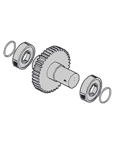 Вал выходной G4040 G4041 Came 119RIG181 в Абакане Запчасти для шлагбаумов и автоматики Pintop.ru
