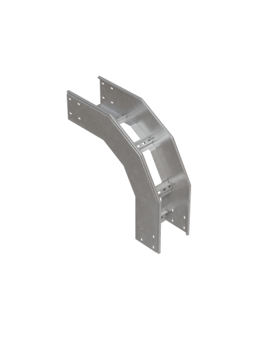 Угол лестничный вертикальный внешний 90 гр. 150х600х1,2 мм HD85 N КМ-профиль (LVL90-150-600-1.2 HD85 N) в Абакане Аксессуары для лотков Pintop.ru