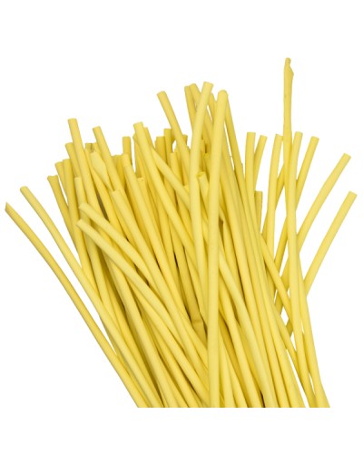 Термоусаживаемая трубка ТУТ нг 4/2 желтая в отрезках по 1м EKF PROxima (tut-4-y-1m) в Абакане Аксессуары для кабель-канала Pintop.ru