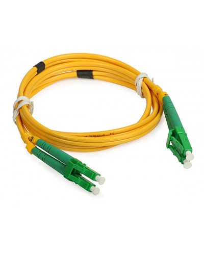 Шнур оптический duplex LC/APC-LC/APC 9/125 sm 25м LSZH Cabeus FOP(d)-9-LC/APC-LC/APC-25m в Абакане Патч-корды оптические Pintop.ru