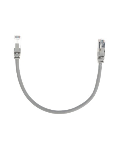 Патч-корд F/UTP, CAT 6, RJ45-RJ45, 26AWG, LSZH, серый, 0,3м REXANT 02-0210-03 в Абакане Патчкорды (медные) Pintop.ru