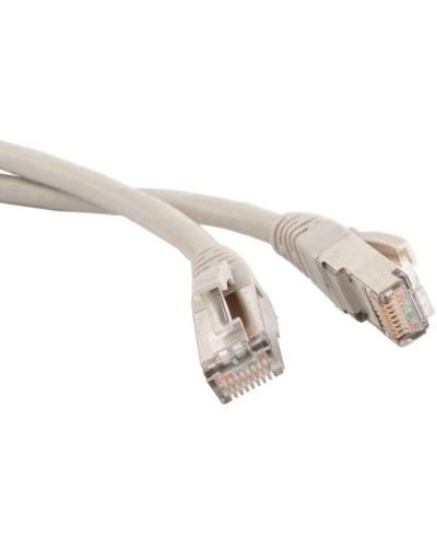 Патч-корд RJ45 FTP кат.6A, 1.0 м, серый LSZH LANMASTER LAN-PC45/S6A-1.0-GY в Абакане Патч-корды и пигтейлы Pintop.ru