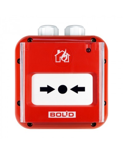 Извещатель пожарный ручной адресный Болид ИПР 513-3АМ исп.01 IP67 в Абакане Охранно-пожарное оборудование Pintop.ru