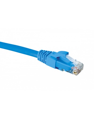 Коммутационный шнур категории 5e U/UTP, LSZH, 2 м, синий Eurolan (21D-U5-02BU) в Абакане Патчкорды (медные) Pintop.ru
