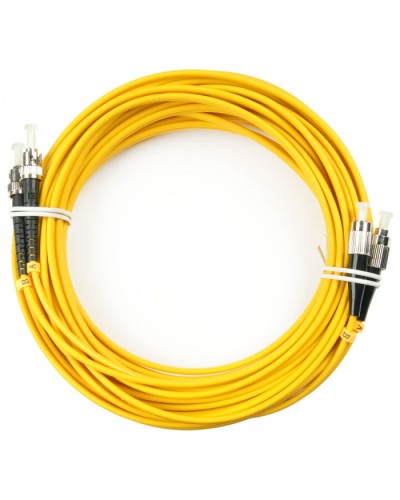 Шнур оптический duplex FC-ST 9/125 sm 20м LSZH Cabeus FOP(d)-9-FC-ST-20m в Абакане Патч-корды оптические Pintop.ru