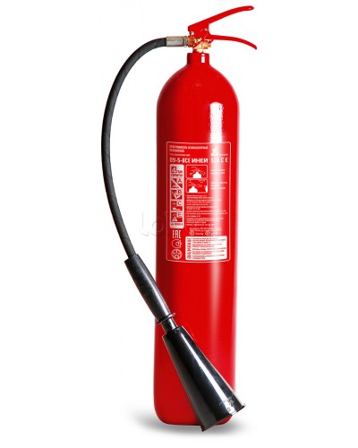 Огнетушитель ПОЖТЕХНИКА ОУ-5 ИНЕЙ (55В, до 10 000V) (баллон по ГОСТ 949) в Абакане Огнетушители Pintop.ru