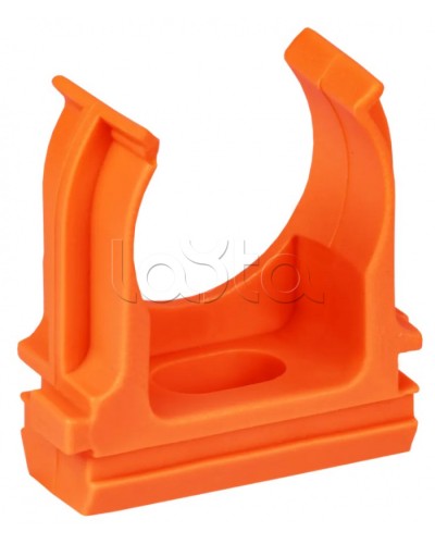 ELASTA Держатель с защелкой CF16 оранжевый IEK (ET-TA00D-CF-016-K09-010) в Абакане Держатели, клипсы, скобы Pintop.ru