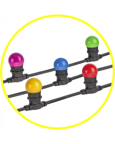 Гирлянда Navigator 93 662 NGF-001-02 (белтлайт 40 10м Е27 черный) в Абакане Источники света(Лампы) Pintop.ru