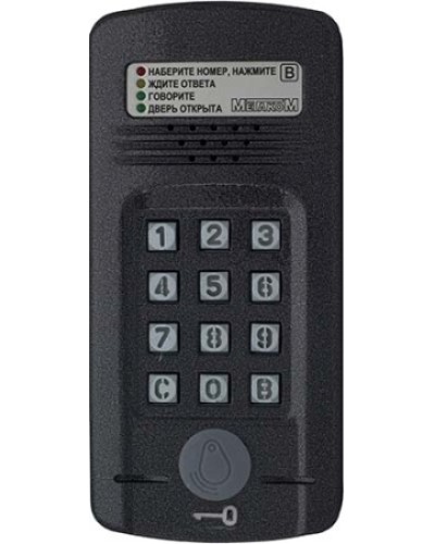 Антивандальный блок вызова Метаком МК2008.2-MFE Версия 2 в Абакане Блоки вызова многоабонентные Pintop.ru