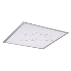 Панель светодиодная тонкая ЛУО-4008-L 36Вт 6500К IP40 серебро 595х595 EKF Basic (LPS-4008-L-36-6500)