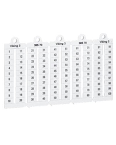 Пластина маркерная Legrand 039517 в Абакане Аксессуары для кабель-канала Pintop.ru