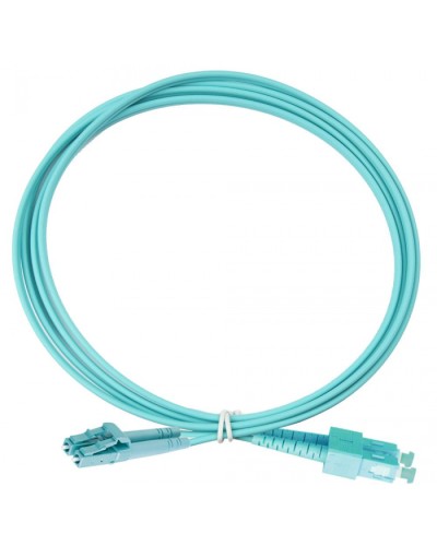 Оптический коммутационный шнур дуплексный, OM3, 2х50/125, SC-LC, 10 м Eurolan (41F-30-SC-LC-10) в Абакане Патч-корды и пигтейлы Pintop.ru