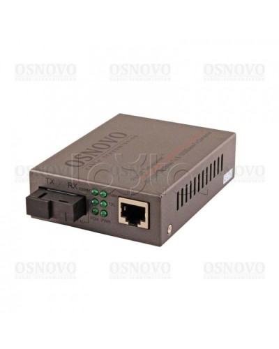 Медиаконвертер Gigabit Ethernet OSNOVO OMC-1000-11S5a в Абакане Медиаконвертеры Pintop.ru