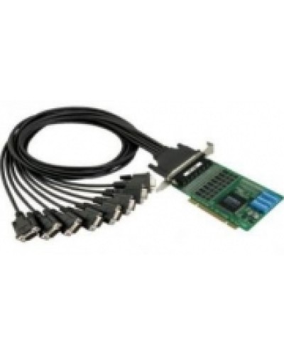 Плата 8-портовая RS-232/422/485 для шины Universal PCI Moxa CP-118U в Абакане Сетевые карты Pintop.ru