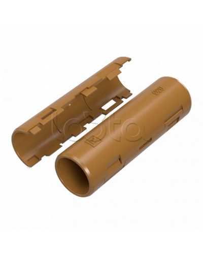 Муфта разборная d20 мм бук (70шт/840шт уп/кор) Промрукав (PR13.0422) в Абакане Повороты, муфты, тройники Pintop.ru