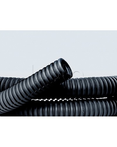 Труба ПНД гибкая гофр. д.50мм, лёгкая без протяжки, 15м, цвет оранжевый DKC 70950 в Абакане Труба гофрированная Pintop.ru