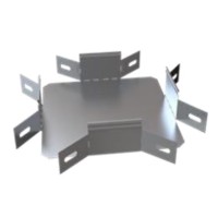 Ответвитель Х-образный горизонтальный 400x50 (0,7) ПожТехКабель (566-006)