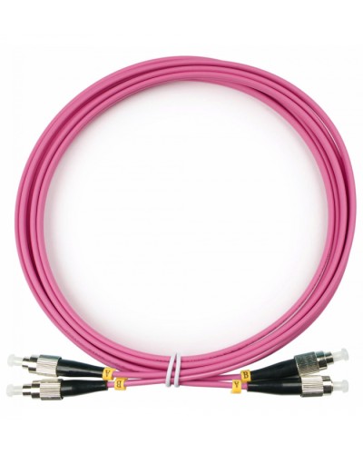 Шнур оптический duplex FC-FC 50/125 mm OM4 2м LSZH в Абакане Патч-корды оптические Pintop.ru