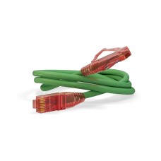 Патч-корд U/UTP Hyperline PC-LPM-UTP-RJ45-RJ45-C5e-15M-LSZH-GN