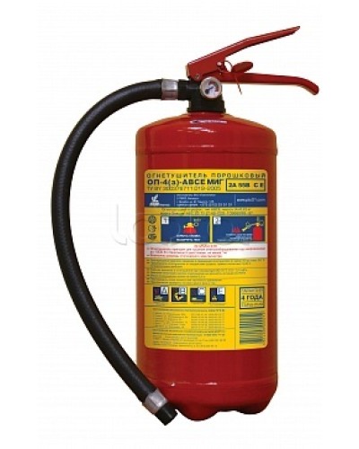 Огнетушитель ПОЖТЕХНИКА ОП-8(б) МИГ Е (4А, 183В, С, Е) с БВД в Абакане Огнетушители Pintop.ru