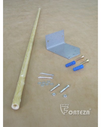 Комплект монтажных частей извещателя РЕЛЬЕФ Forteza КМЧ-СТ1 в Абакане Аксессуары для средств охраны периметра Pintop.ru