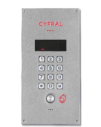 Блок вызова Цифрал CCD-20.1/TC ЦФРЛ.468369. в Абакане Блоки вызова многоабонентные Pintop.ru