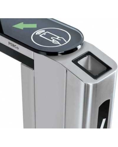 Передняя панель скоростного прохода PERCo-ST-01 со встроенным сканером штрихкода PERCo-FP01Q.1 в Абакане Ограждения Pintop.ru