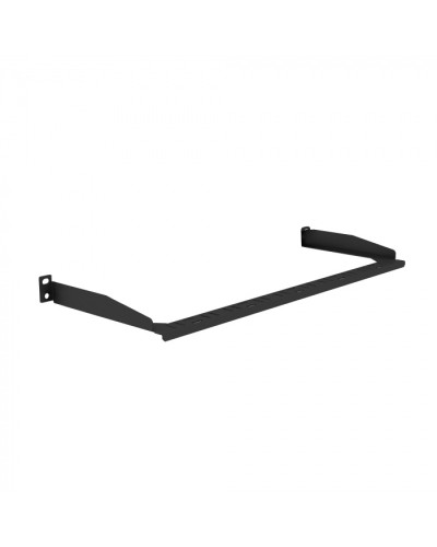 Горизонтальный заднийВ В кабельный органайзер глубиной 175мм, 19 RAL 9005 Cabeus (CO-PLB-1U-C04-MPO-BK) в Абакане Кабельные органайзеры Pintop.ru