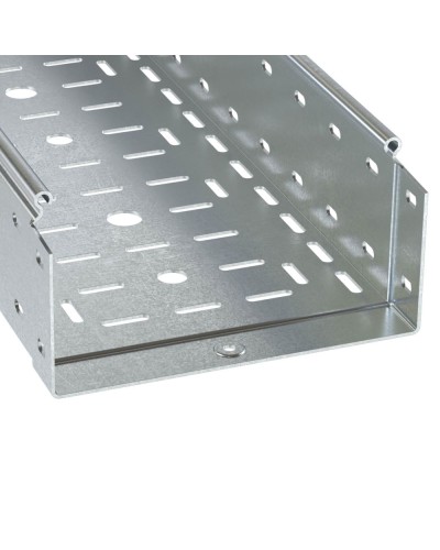 Лоток перфорированный 300х100 L3000 толщ.1,0 мм DKC 3534410 в Абакане Кабельные лотки Pintop.ru