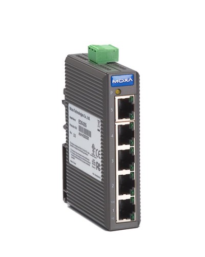 Коммутатор неуправляемый промышленный 5-портовый Moxa EDS-205 в Абакане Коммутаторы Pintop.ru