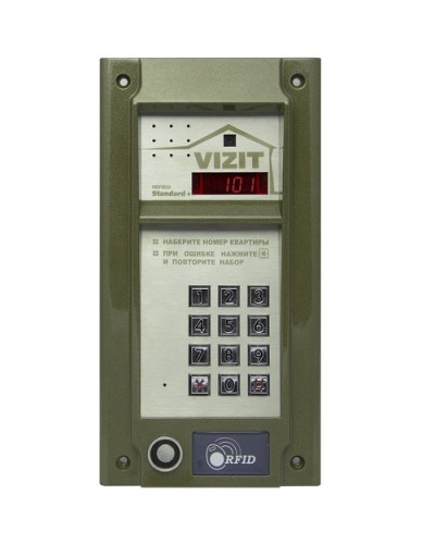 Блок вызова домофона Vizit БВД-N101RTCP в Абакане Блоки вызова многоабонентные Pintop.ru