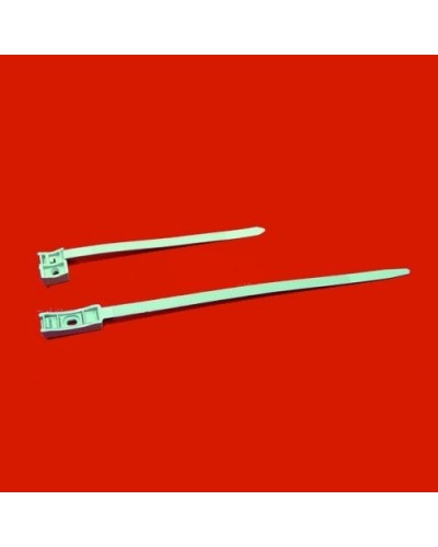 Держатель хомутный со стяжкой D16-32мм (10 шт/уп) Экопласт 41832-10 в Абакане Стяжки-хомуты Pintop.ru