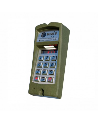 Блок вызова Vizit БВД-317RCBW в Абакане Блоки вызова многоабонентные Pintop.ru