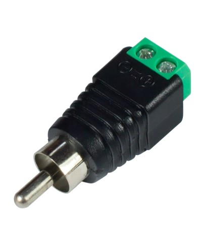РАЗЪЕМ TS RCA штекер с клеммной колодкой, под винт Tantos в Абакане Коннекторы Pintop.ru