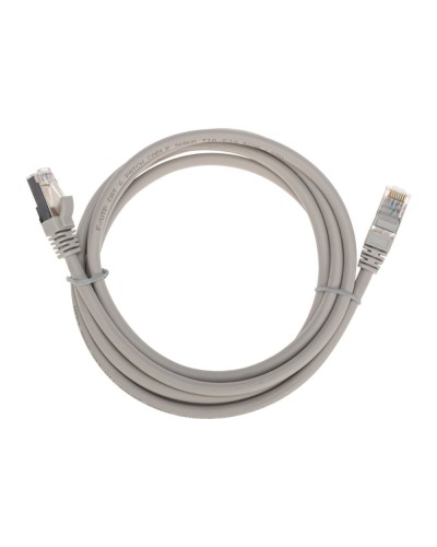 Патч-корд F/UTP, CAT 6, RJ45-RJ45, 26AWG, LSZH, серый, 2м REXANT 02-0210-2 в Абакане Патчкорды (медные) Pintop.ru