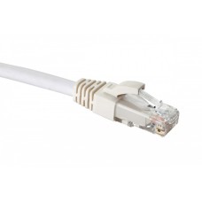 Патч-корд Cat.6 UTP 4 пары RJ45-RJ45, белый, 2м, LSZH Eurolan 21D-U6-02WT