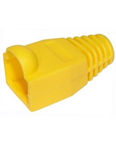 Колпачки защитные для кабеля 6,0мм cat.5, на соединение коннектора с кабелем (желтый) TWT TWT-BO-6.0-YL/100 в Абакане Коннекторы Pintop.ru